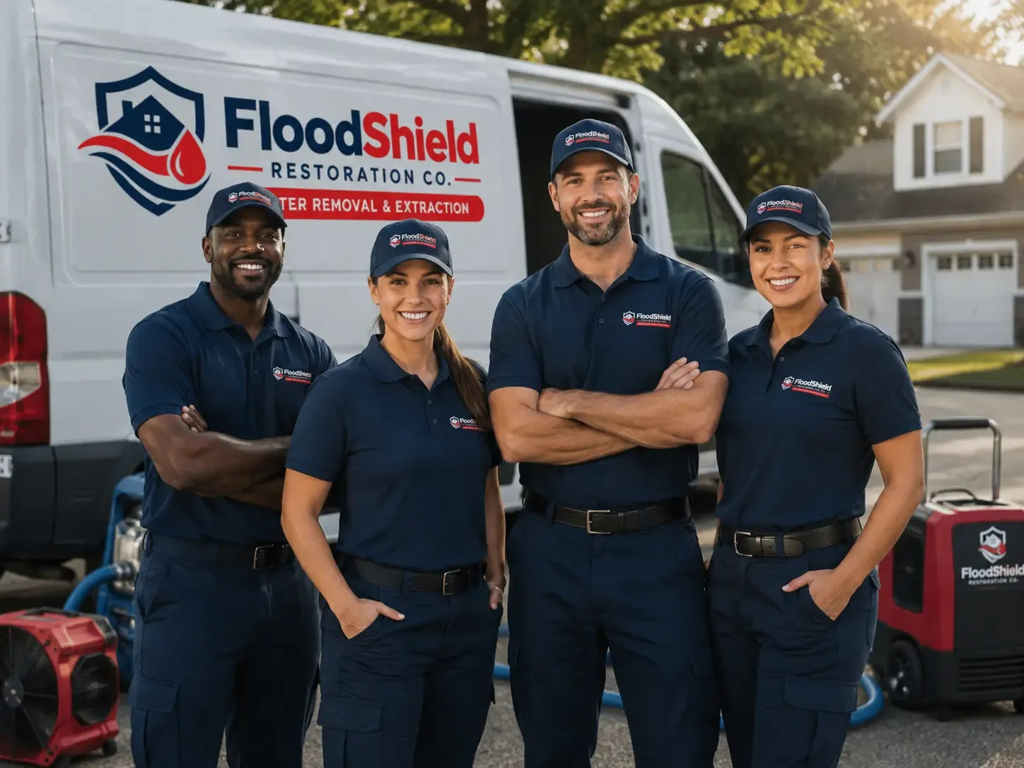 Flood Damage Restoration company in Blue Mountain, MS